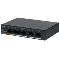 Switch Dahua Cs4006-4Gt-60 Type L2 Desktop/Pedestal Poe ports 4 60 Watts Dh-Cs4006-4Gt-60  6923172571144