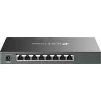 Switch Tp-Link Omada Tl-Sg2008P Zarządzany L2/L2 Gigabit Ethernet 10/100/1000 Obsługa Poe Czarny  Sg2008P 5715063362389