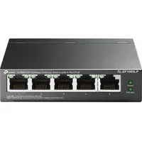 Tp-Link 5-Port 10/100Mbps Desktop Switch with 4-Port Poe  Tl-Sf1005Lp 6935364052782