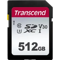 Transcend 300S Sdxc 512 Gb 10. Klases Uhs-I/U3 karte Ts512Gsdc300S  0760557841036