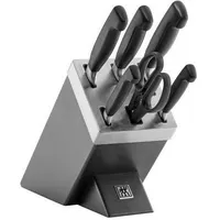 Zwilling Four Star 35148-507-0 kitchen knife/cutlery block set 7 pcs Grey  4009839531224 Agdzwlszt0100