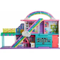 Mattel Polly Pocket 3 līmeņu Hhx78 Rainbow iepirkšanās centrs  0194735079216