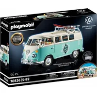 70826 Famous Cars Volkswagen T1 Camping Bus - Special Edition, celtniecības rotaļlieta  4008789708267