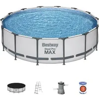 Rack pool Bestway 56950 Steel Pro Max 14 4,27 X 1,07 m 11 in 1 Round Grey  60202-56950 6942138983135