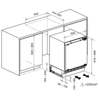 Built-In Refrigerator Mpm-116-Cji-17/E White  5903151039248 Agdmpmlow0150