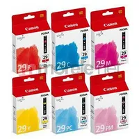 Canon tinte Pgi-29 Multipack Ciāna, fuksīna, dzeltena, fotociāna, foto sarkana  4873B005 8714574572406