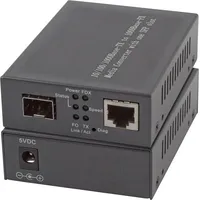 Konwerter światłowodowy Efb Media Konverter 1X100/1000Mbit Rj45,1 x Gigabit Sfp Port  El029 4049759102586