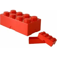 Room Copenhagen Lego Storage Brick 8 sarkans, uzglabāšanas kaste  1433371 5706773400409 40041730