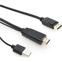 Microconnect Hdmi uz Displayport pārveidotāja kabeli  Hdmi-Dp-Con1 5704174229438