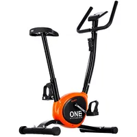 One Fitness mechanisches Fahrrad Rw3011 schwarz und orange  17-00-009 5907695575606