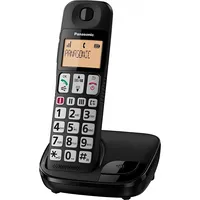 Panasonic Kx-Tge110Pdb fiksētais tālrunis Melns  Kx-Tge 110 Pdb 5025232847525
