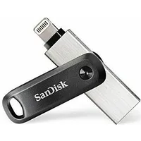 Sandisk iXpand Usb flash drive 64 Gb Type-A / Lightning 3.2 Gen 2 3.1 Black, Silver  Sdix60N-064G-Gn6Nn 619659169381 Pamsadfld0249