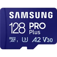 Samsung Pro Plus Sdxc karte 128 Gb U3 A2 V30 Mb-Md128Sa/Eu  8806094788112
