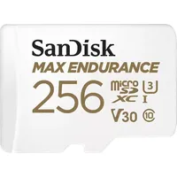 Sandisk Max Endurance Microsdxc karte 256 Gb 10. Klase Uhs-I/U3 V30 Sdsqqvr-256G-Gn6Ia  0619659178543