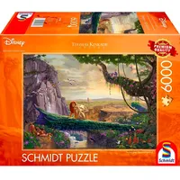 Schmidt Spiele Thomas Kinkade Studios Disney Dreams Collection - The Lion King, Return to Pride Rock, Puzzle  100010551 4001504573966 57396