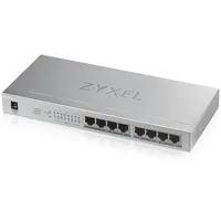 Zyxel Gs1008Hp Unmanaged Gigabit Ethernet 10/100/1000 Power over Poe Grey  Gs1008Hp-Eu0101F 4718937604135 Kilzyxswi0052