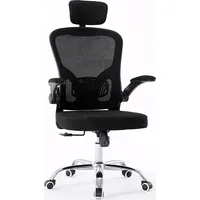 Topeshop Fotel Dory Czerń office/computer chair Padded seat Mesh backrest  5902838468715