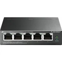 Tp-Link Tl-Sg1005Lp network switch Unmanaged Gigabit Ethernet 10/100/1000 Power over Poe Black  6935364052720