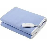 Esperanza Ehb001 electric blanket 60 W Blue, White Fleece, Polyester  5901299915806 Ziuespkop0001