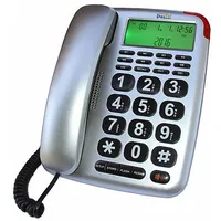 Telefon stacjonarny Dartel Lj-290 Srebrny  Spr007345 5906868453956