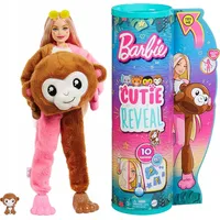 Sērija Barbie Cutie Reveal Jungle - Monkey Doll  Hkr01 0194735106646