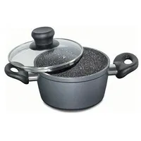 Stoneline Cooking pot 7451 1.5 L, die-cast aluminium, Grey, Lid included  4020728510922