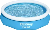 Bestway Fast Set virszemes baseina komplekts, Ø 305Cm x 66Cm, peldbaseins  1848248 6941607310151 57458