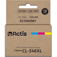Actis tinte Kc-546 Aizvietotājs Canon Cl-546Xl Supreme 15 ml 180 lapas sarkana, zila, dzeltena.  5901443121220 Expacsaca0061