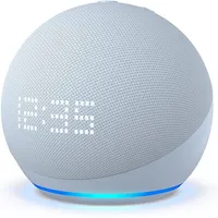 Amazon Echo Dot with Clock 5Th Gen Cloud Blue  T-Mlx53653 840080556611
