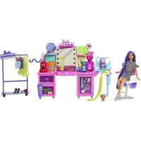Barbie Extra Doll And Playset  Gyj70 887961973297
