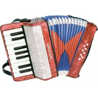 Accordion 17 keys and wooden structure  041-331730 0047663353975