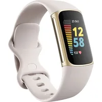 Fitbit Charge 5, lunar white/soft gold  Fb421Glwt 0810038855875