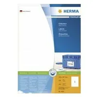 Herma Premium Labels A4, balts, matēts papīrs, 200 gab. 4631  4008705046312