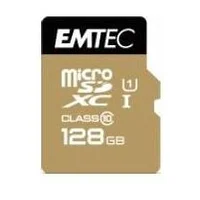 Karta Emtec Elite Gold Microsdxc 128 Gb Class 10 Uhs-I/U1  Ecmsdm128Gxc10Gp 3126170142283
