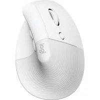 Logitech Lift Vertical Ergonomic Mouse, balta - Bezvadu datorpele  1835281 5099206099845 910-006475
