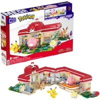Mattel Mega Pokémon Forest Fun Poké centrs, celtniecības rotaļlieta  1919352 0194735149681 Hnt93