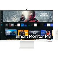 Samsung Smart M80C baltais monitors Ls32Cm801Uuxen  8806094916010