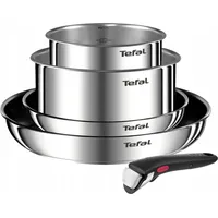Tefal L897S574 Pots and Pans Set Ingenio Emotion, 5 pcs, Stainless steel  3168430338548