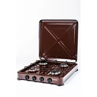 4-Burner adjustable cooker Ravanson K-04Br  5902230900196