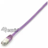 Equip Patchcord Cat6A, S/Ftp, 15M, fioletowy 605658  4015867163238