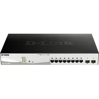 D-Link Dgs-1210-10Mp network switch Managed L2/L3 Gigabit Ethernet 10/100/1000 Power over Poe Black  0790069432507
