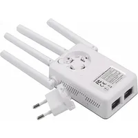 Access Point Pix-Link Wi-Fi Repeater White  5900000050874