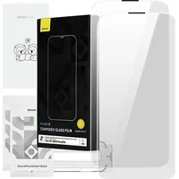 Baseus Szkło hartowane Corning do iPhone 13/13Pro/14 z filtrem przeciwpyłowym  P60012218201-03 6932172631765