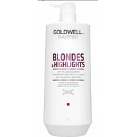 Goldwell Dualsenses Blondes  Highlights Anty Yellow Szampon neutralizujący do włosów blond 1000 ml 4021609029120
