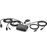 Adapter Usb Startech Cable Kvm 2-Port AC Dp Switch 4K  C2-D46-Uac-Cbl-Kvm 0065030899338