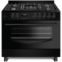 Gas-Electric Cooker Ravanson Kwge-K90 Cheff Modern Black  black 5902230902671 Agdravkws0012