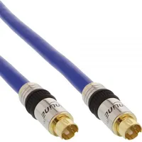 Inline S-Video  S-Video kabelis 15 M zils 89959P  4043718019656