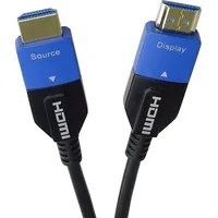 Kabel Premiumcord Ultra High Speed Hdmi 2.1 optický kabel 8K60Hz 4K120Hz 15M zlacený  Kphdm21M15 8592220023881
