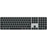 Klawiatura Apple Magic Keyboard with Touch Id and Numeric Keypad for Mac models silicon Black Keys British English  Mmmr3B/A 0194252986868