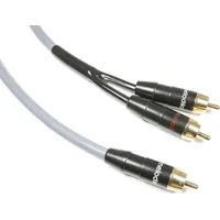 Melodika Rca Cinch - kabelis x2 2M pelēks  5907609006943